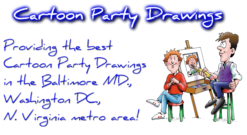 Cartoon Party Drawings